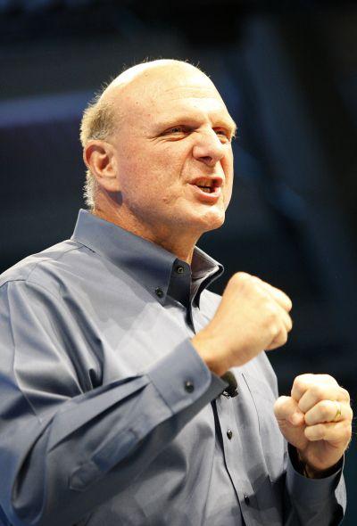 Image of Steve Ballmer during a speech