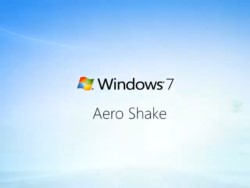 Image of Windows 7 Aero Shake