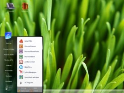 Image of Windows Longhorn Aero concept desktop